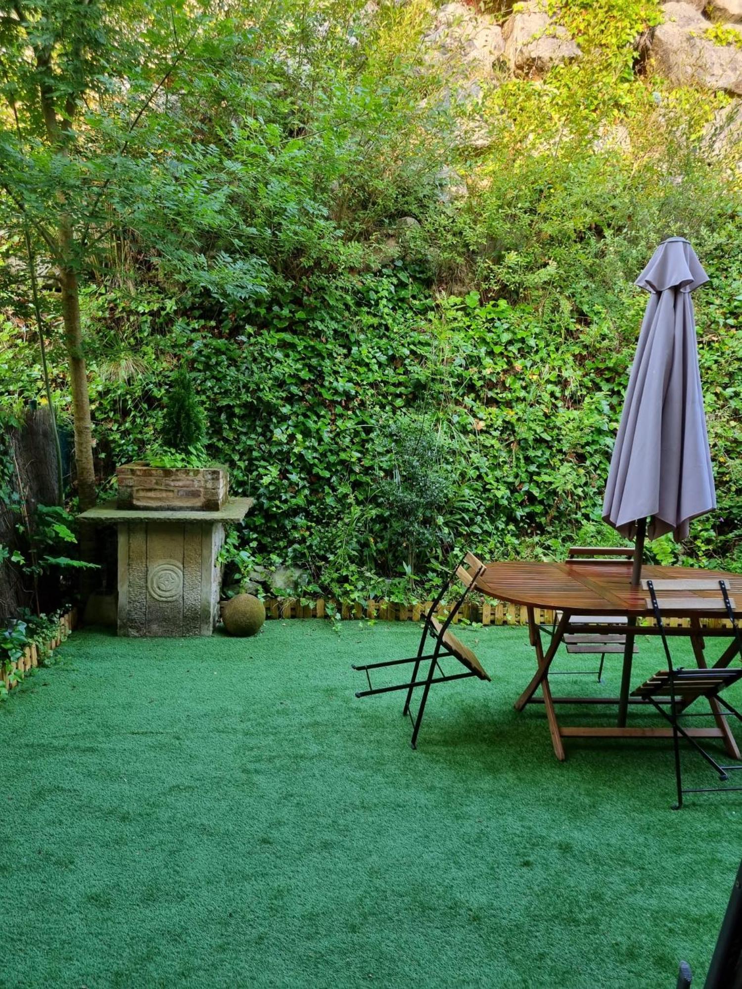 Casa De Claudia Comillas- Jardin Privado - A 10 Metros Del Capricho De Gaudi Extérieur photo
